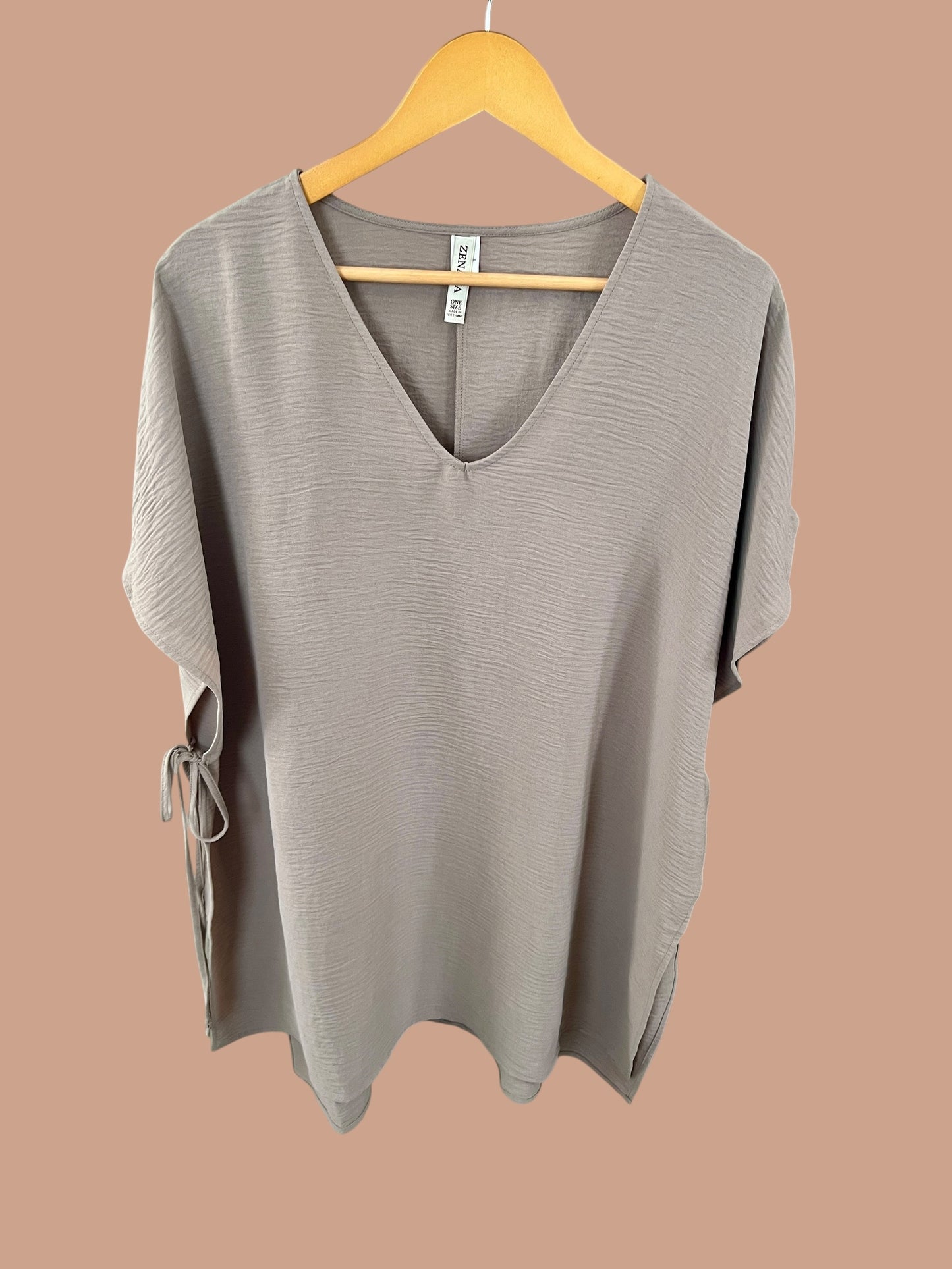 Side-Tie Swim Cover Up