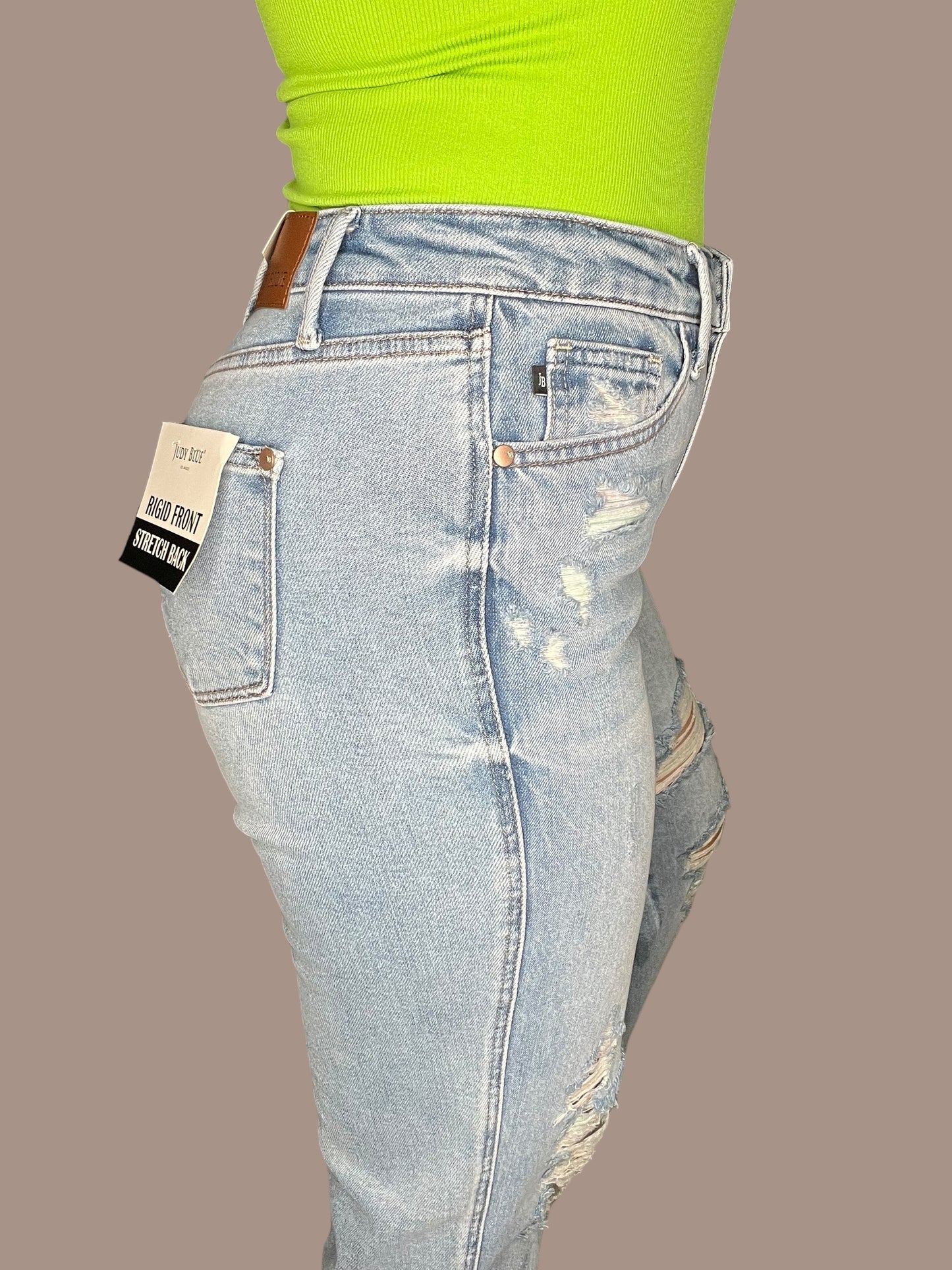 Judy Blue High-Rise Rigid Magic 90’s Straight Leg Jeans