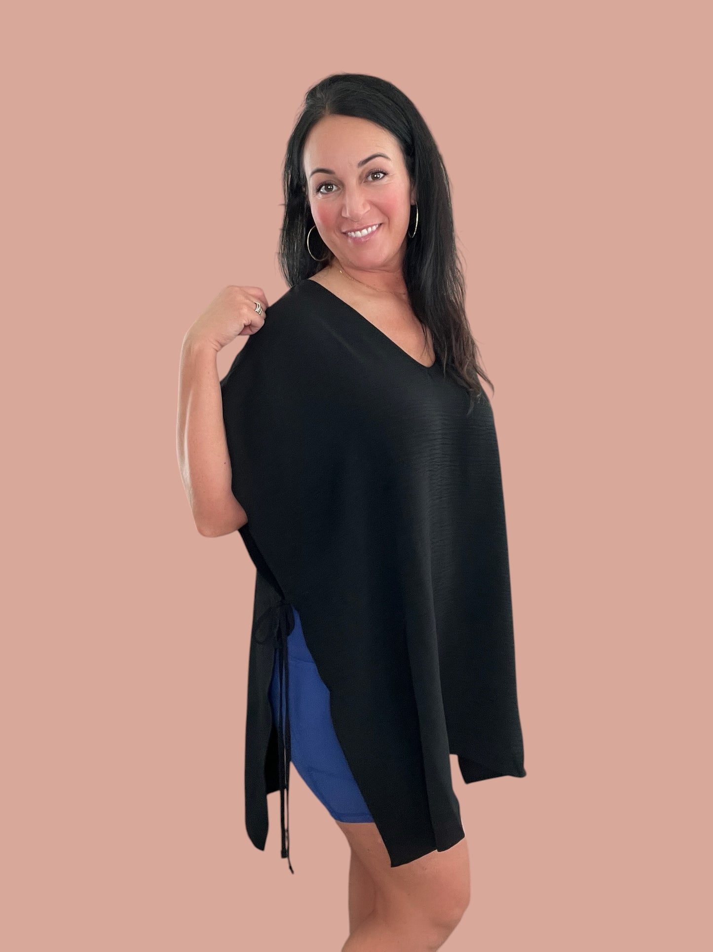 Side-Tie Swim Cover Up