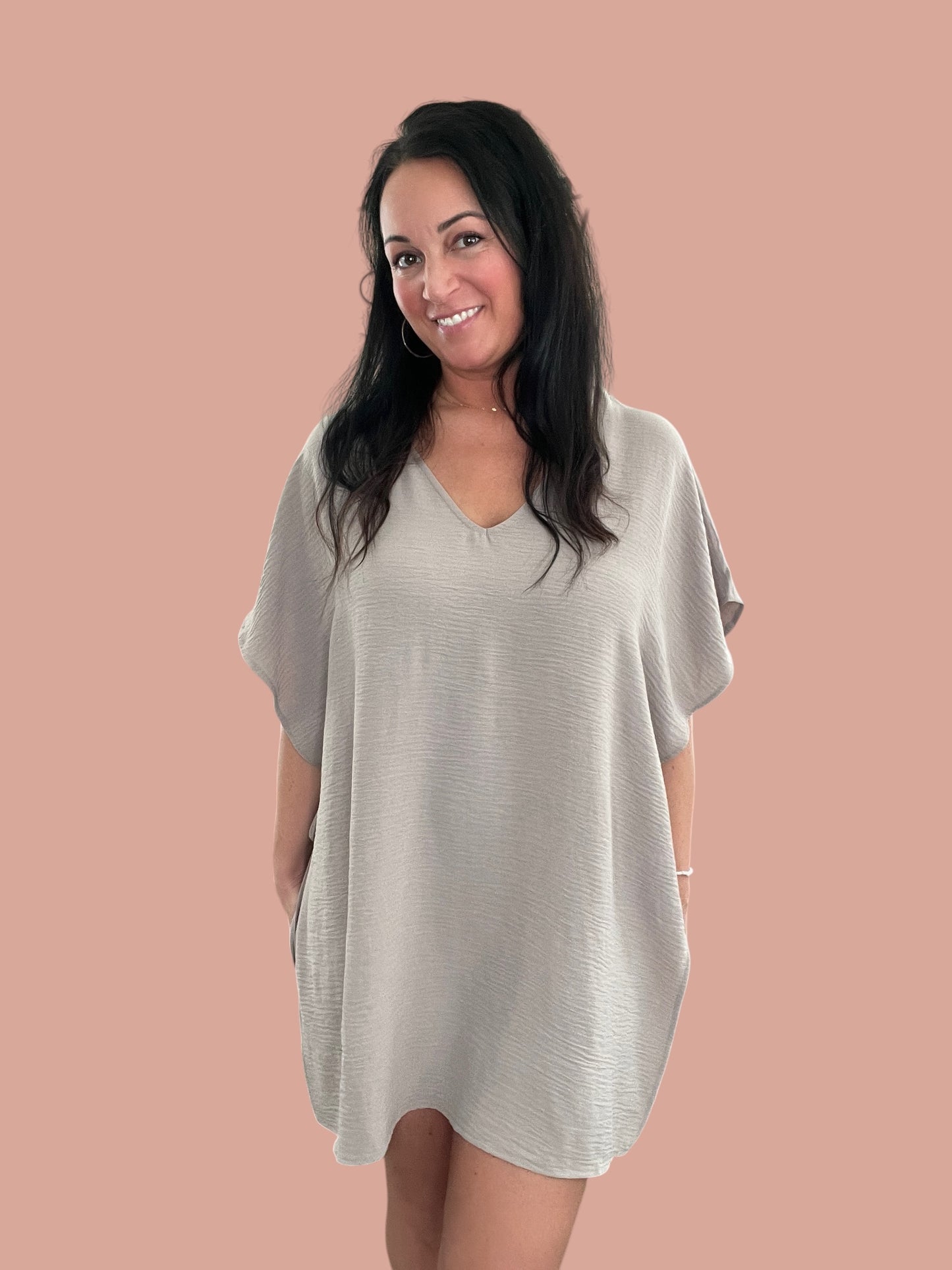 Side-Tie Swim Cover Up