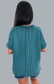 Cuffed Short Sleeve Ribbed Top