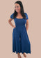 Short Sleeve Flowy Wide Leg Jumpsuit