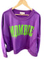 'Mombie' Halloween Graphic Oversized Pullover