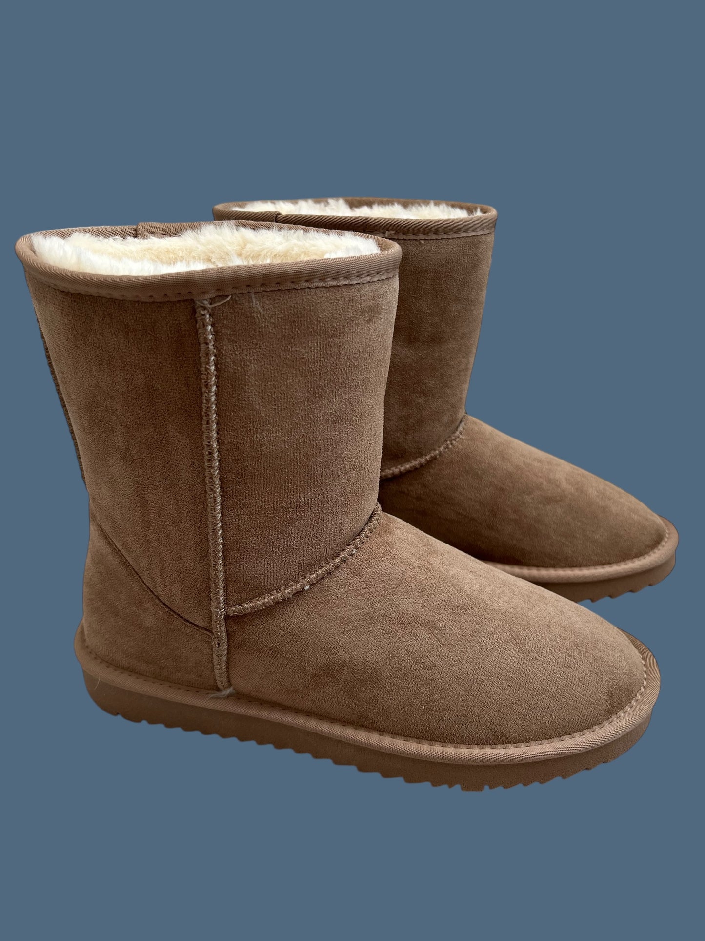 Faux Fur Lined Mid Boots