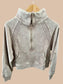 Mineral Wash Half-Zip Fleece Pullover