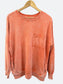 Oversized French Terry Acid Wash Pullover