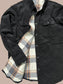 Reversible Corduroy & Plaid Flannel Shacket