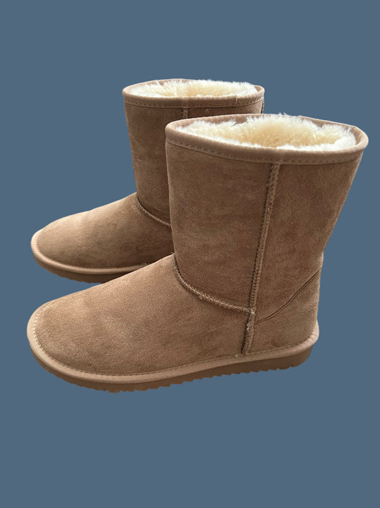 Faux Fur Lined Mid Boots