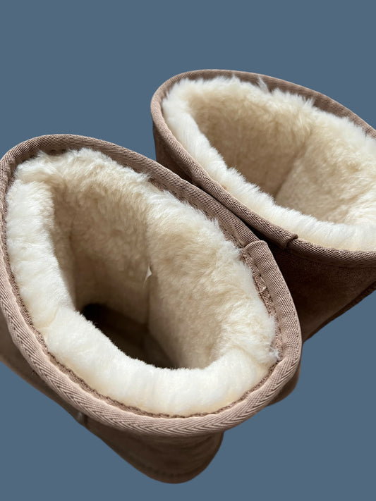 Mid-Height Fur Boots