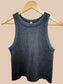 Ribbed Mineral Wash Seamless Tank