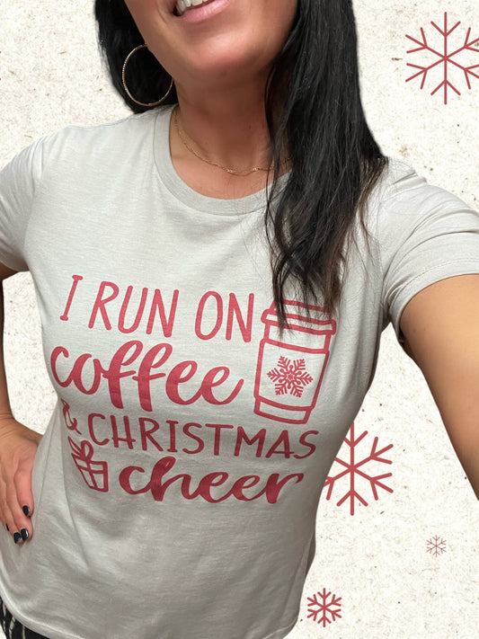 Christmas Cheer Graphic Short Sleeve T-shirt