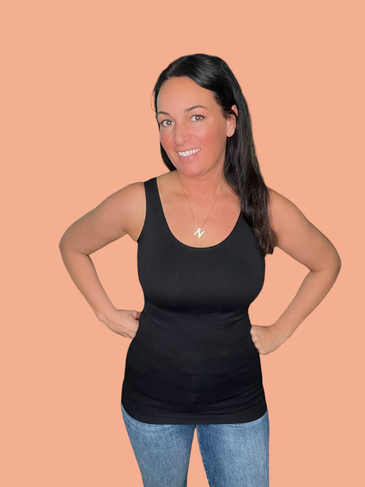 Reversible Neckline Seamless Tank