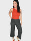 Soft Brushed Crop Lounge Pants