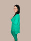 Microfiber V-Neck Loungewear Set