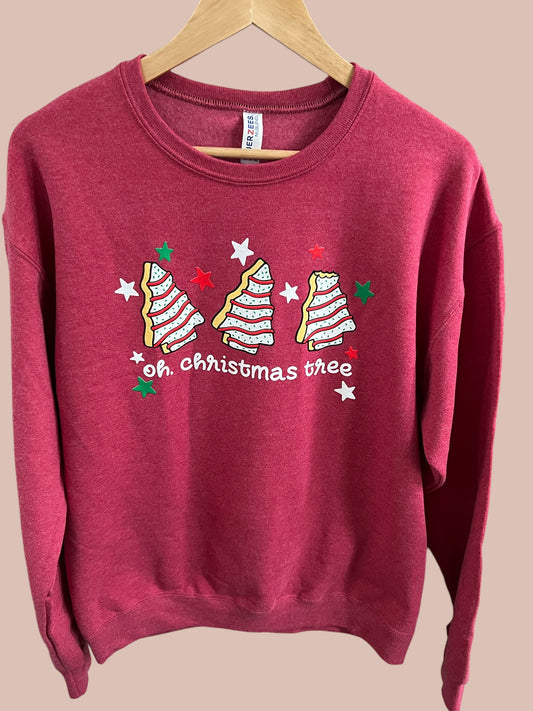 'Oh Christmas Tree' Graphic Sweatshirt