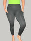 Microfiber High-Rise Leggings w/ Pockets