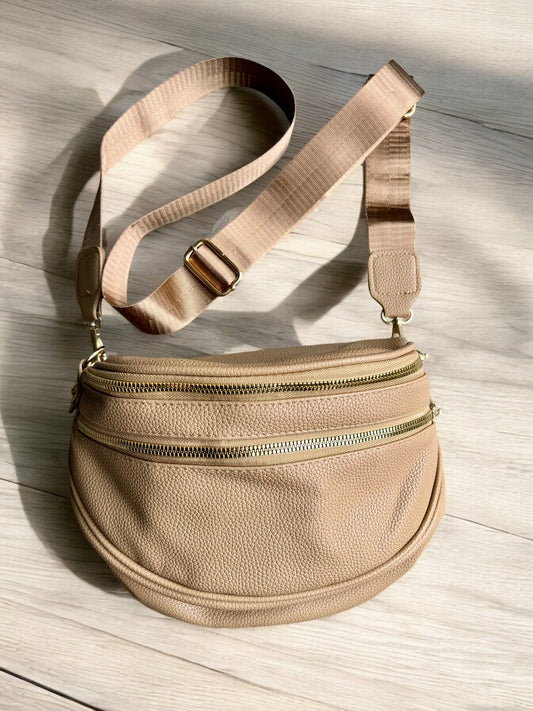 Multi-Pocket Crossbody Bum Bag