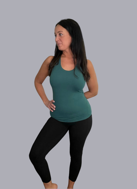 Plus Size Active Racerback Tank