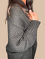 Textured Knit Dolman Sleeve Cardigan