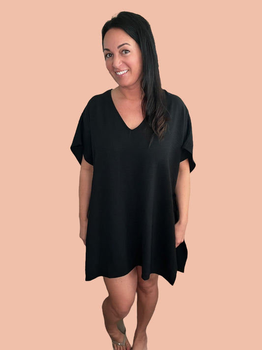 Side-Tie Swim Cover Up