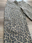 Risen Leopard Barrel Jeans