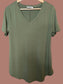Essential V-Neck Short Sleeve Top