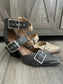 ‘On Point’ Strappy Buckle Heels