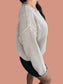 Textured Knit Drop-Shoulder Sweater
