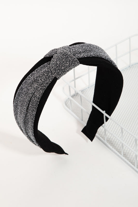 Fabric Twist Glitter Headband